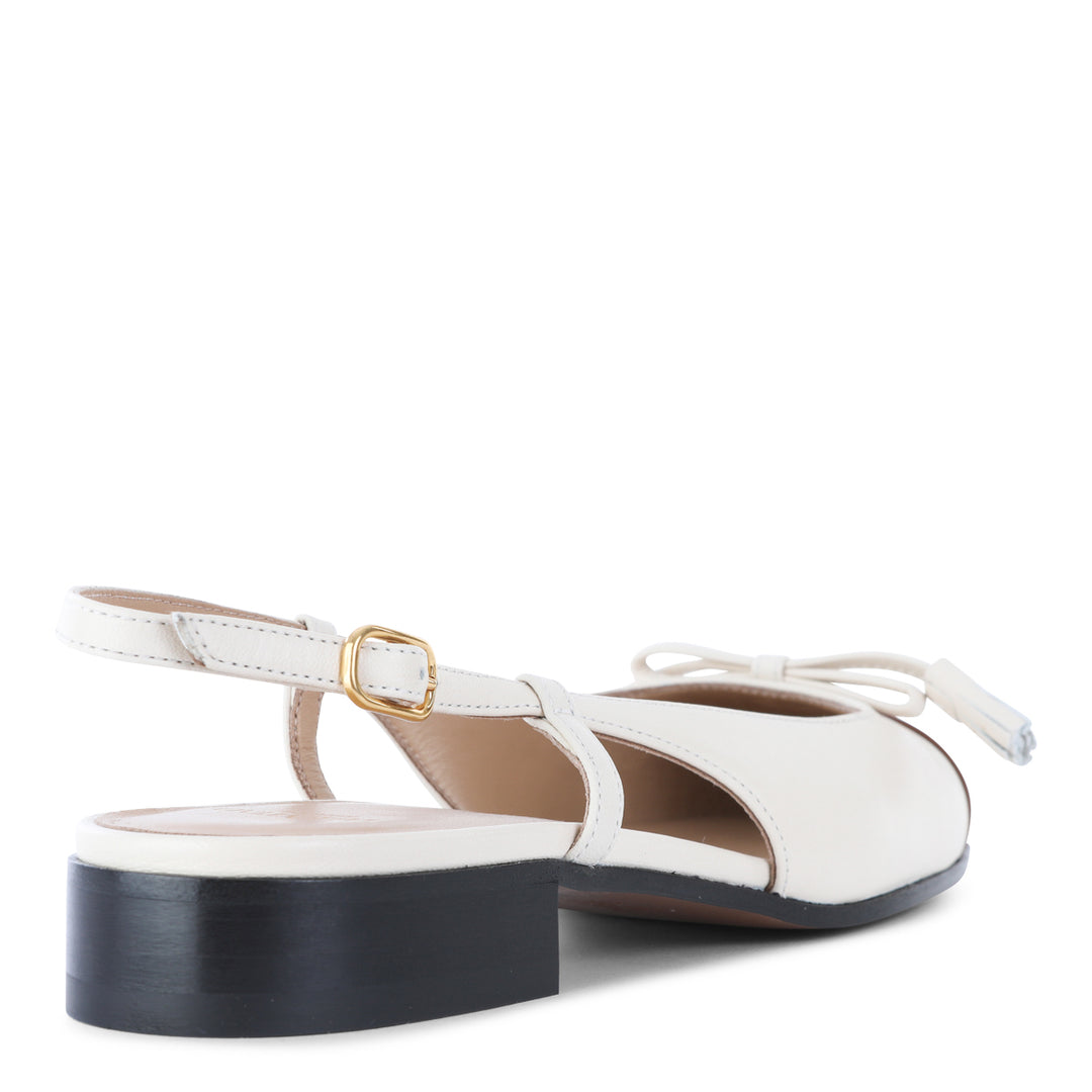 Valentino Garavani Flat shoes - BUTTER WHITE/TABACCO | c95bdc9bea781a478fcfd48006682d061f0459e4