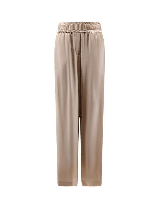 Stretch Silk Trousers