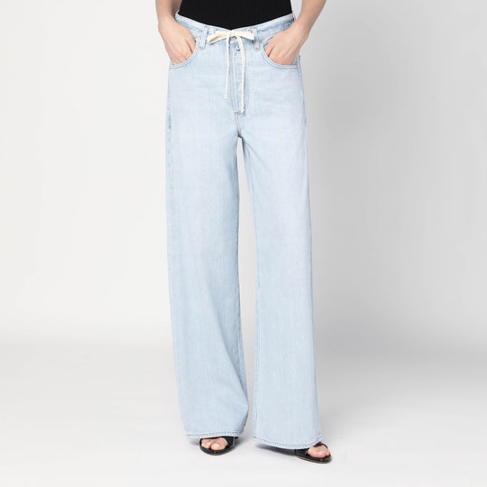 Brynn Blue Jeans With Drawstring