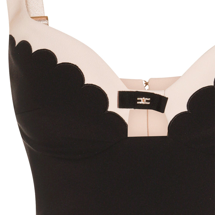 Elisabetta Franchi Dresses - BURRO/NERO | 21f0d902640d4e4777ed016978ead254a1805386