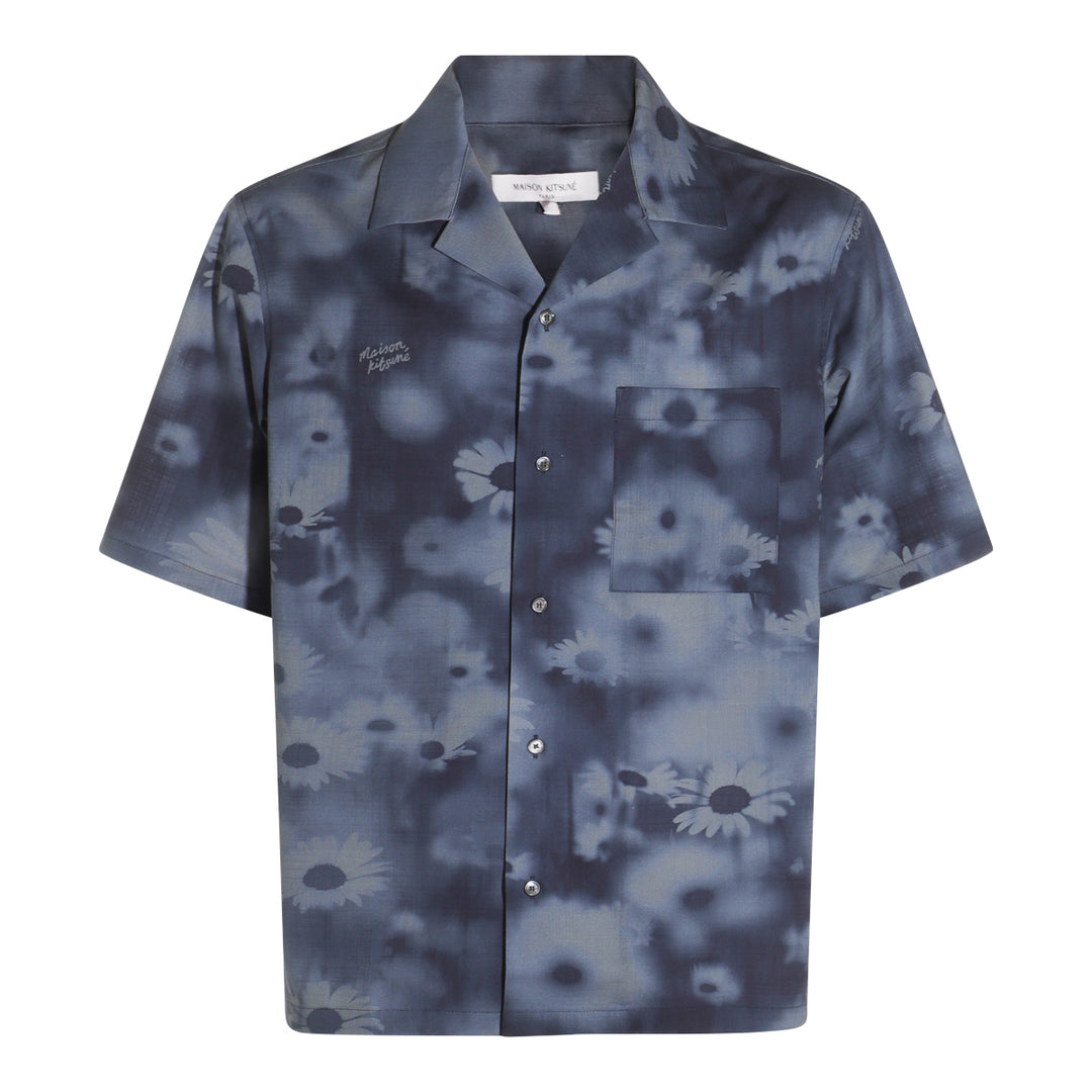 Maison Kitsune' Shirts - JUNIPER BERRY PRINT | 6f31e2976b6cc2df24a9d22b2e8d46eff6d7b11c