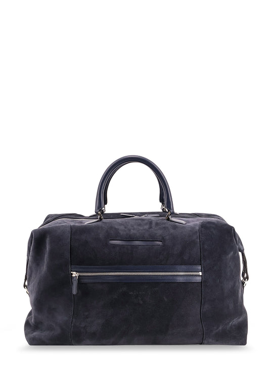 Suede Weekend Travel Bag