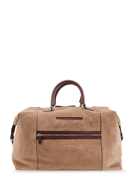 Suede Weekend Travel Bag