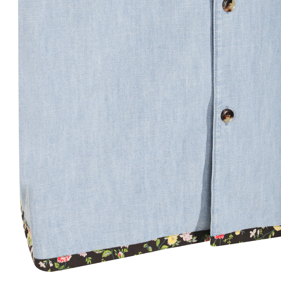 Valentino Shirts - Blue and green | 733138daaf23358ea1935999cbb8438e04783746