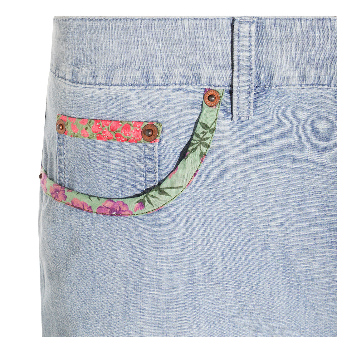 Valentino Shorts - Blue and green | 703fc3a715fc40ccf038a83d221ee8f3eb8378bb