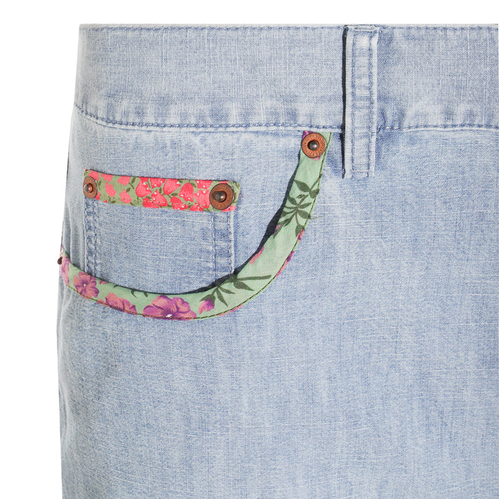 Valentino Shorts - Blue and green | 703fc3a715fc40ccf038a83d221ee8f3eb8378bb