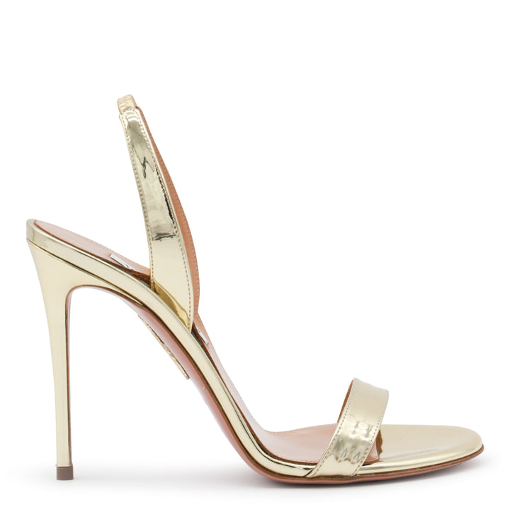 Aquazzura Sandals - SOFT GOLD | 91919eb52551d0cb98981b5a01c912a4a1e30305