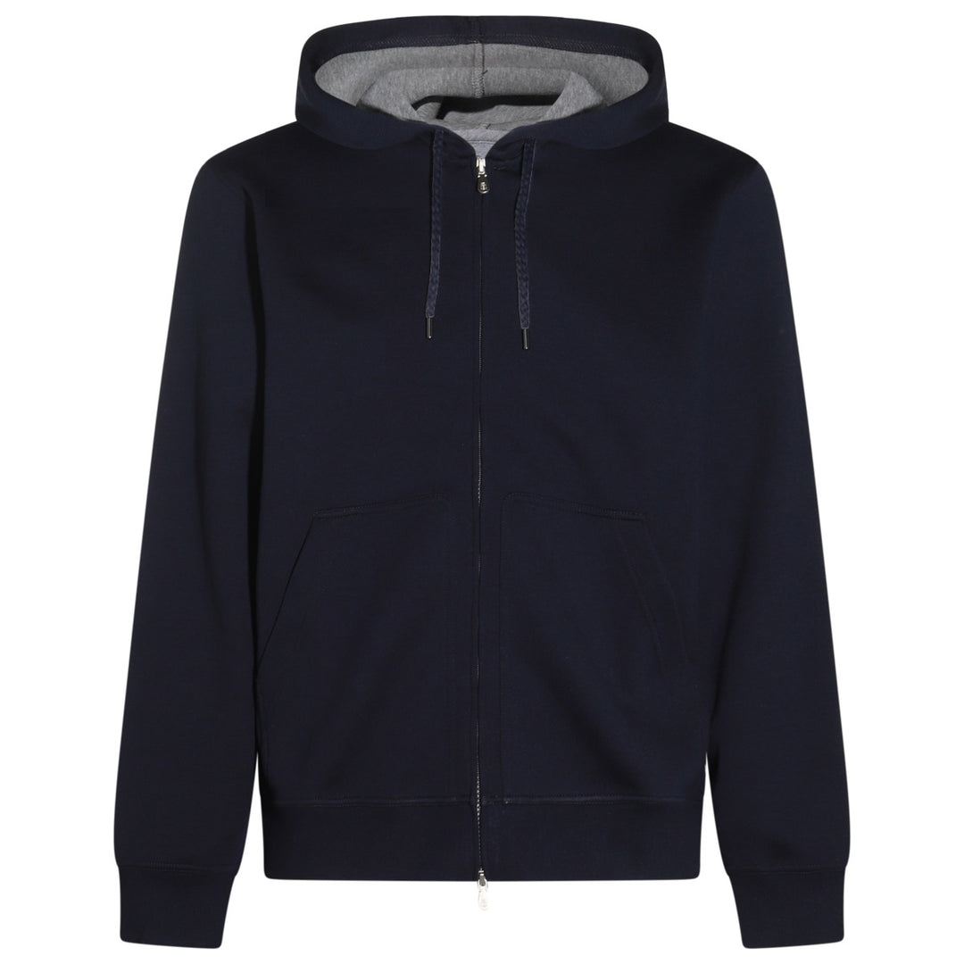 Brunello Cucinelli Sweaters - Blue and green | 33931b0a9f77368a13b14e1df7185b863f3b65d7