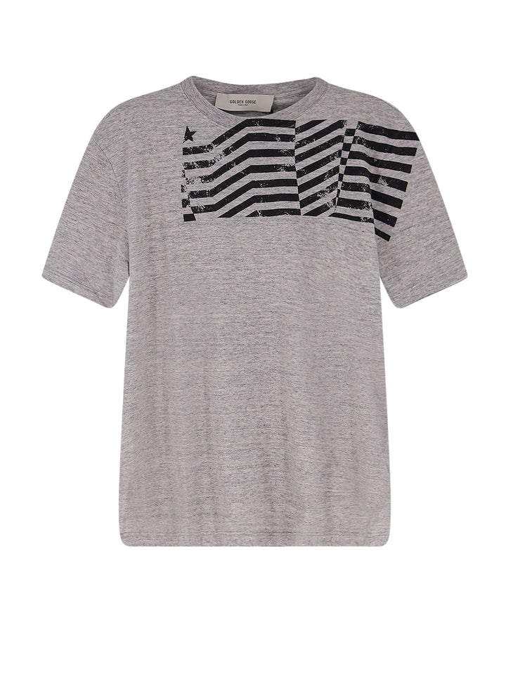 Golden Goose T-shirts and Polos - Greymelange | 7db550031debe32f9ea8de3144c1b0cb586d9836