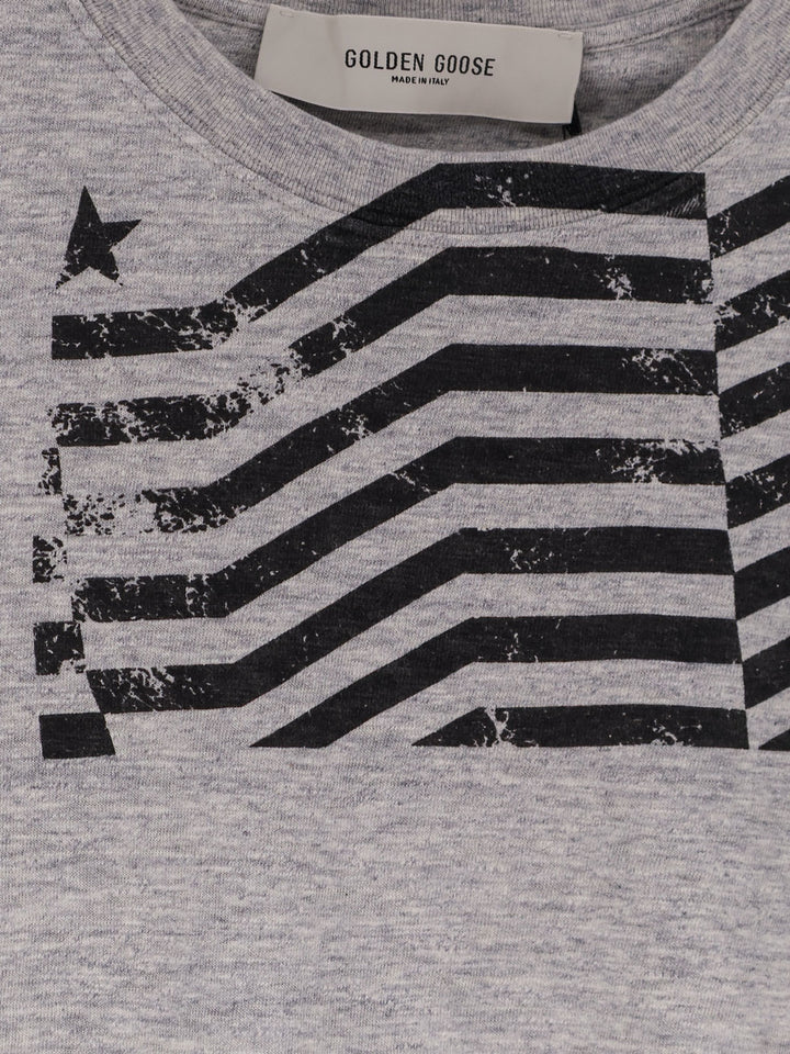Golden Goose T-shirts and Polos - Greymelange | e7b7c90072019f77e949394d227b1754afcece84