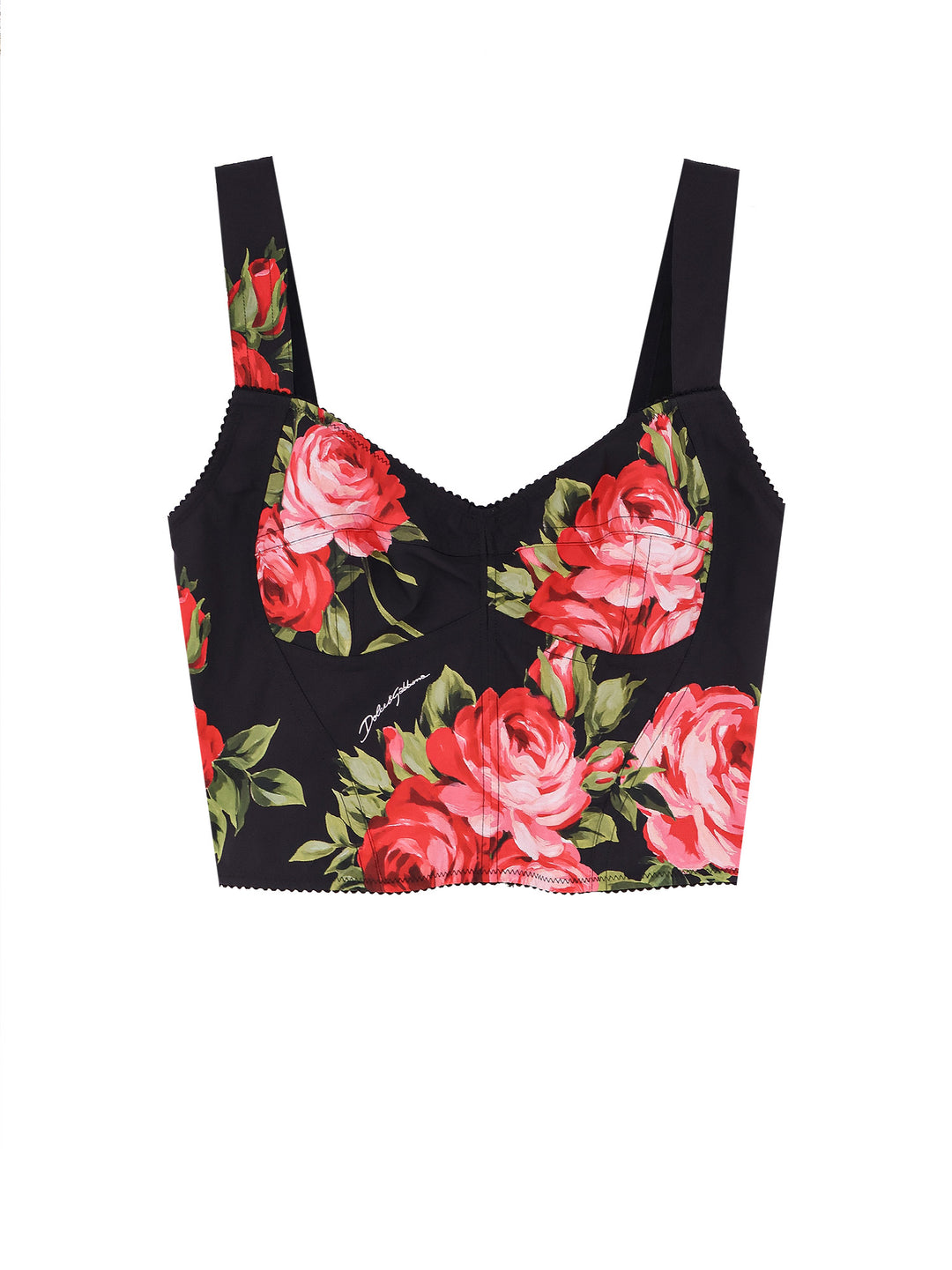 Dolce & Gabbana T-shirts and Polos - BOUQUET ROSE NERO | bff3c6cc92147f3ae9e68214df7d1c897a5d7b9d