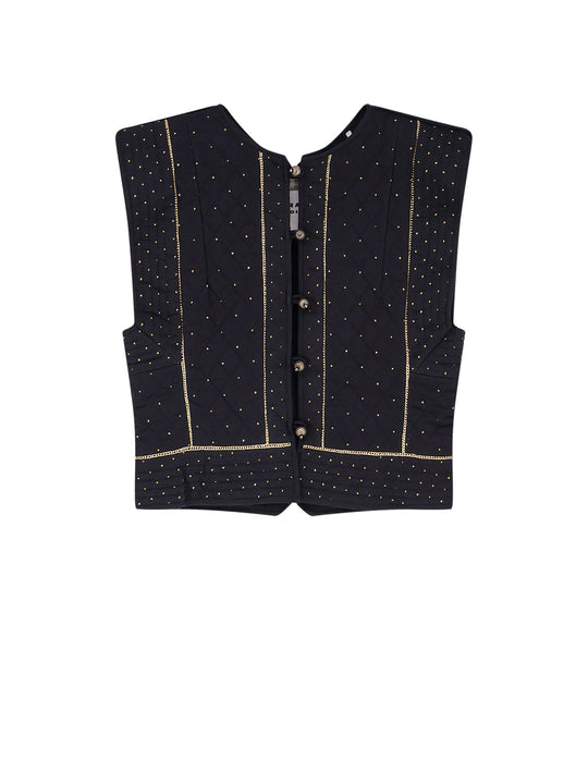 Volana Padded And Quilted Vest