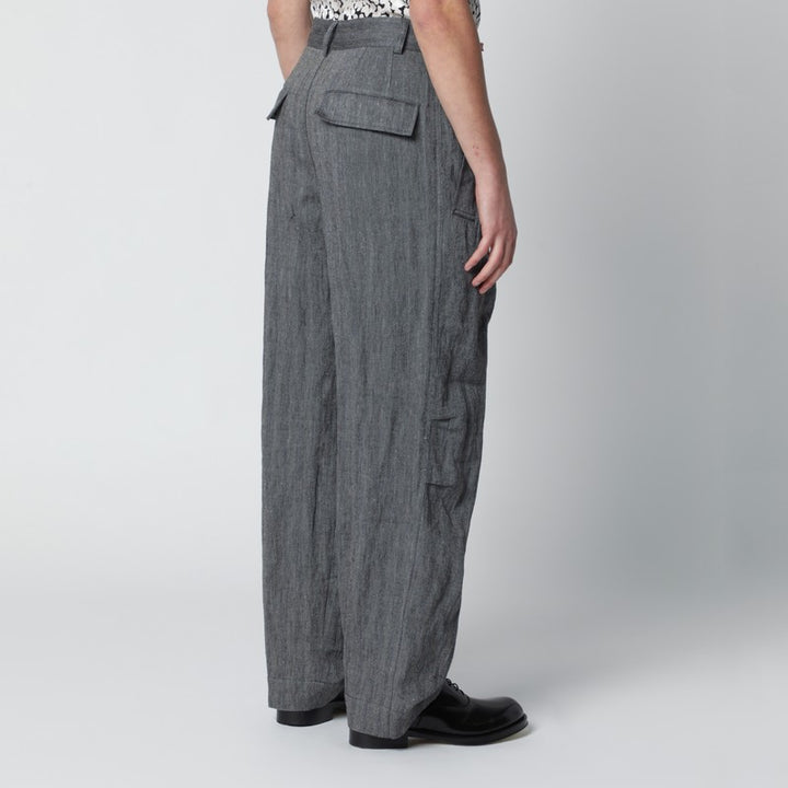 Dries Van Noten Pants - Black | 054bfba10043a9956c727b2c944ce68b09473b94