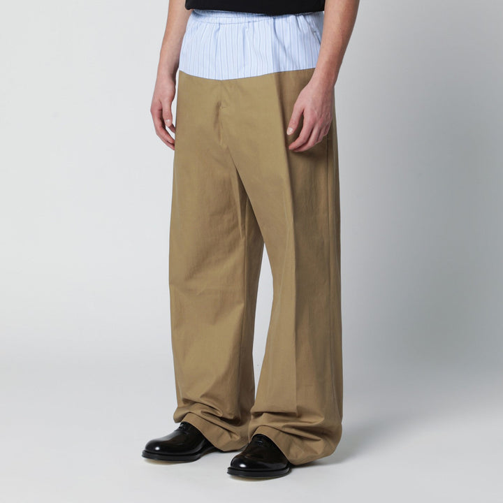 Dries Van Noten Pants - Beige | 4ed4e9962b5f01fde32268db753e8ca25392a522