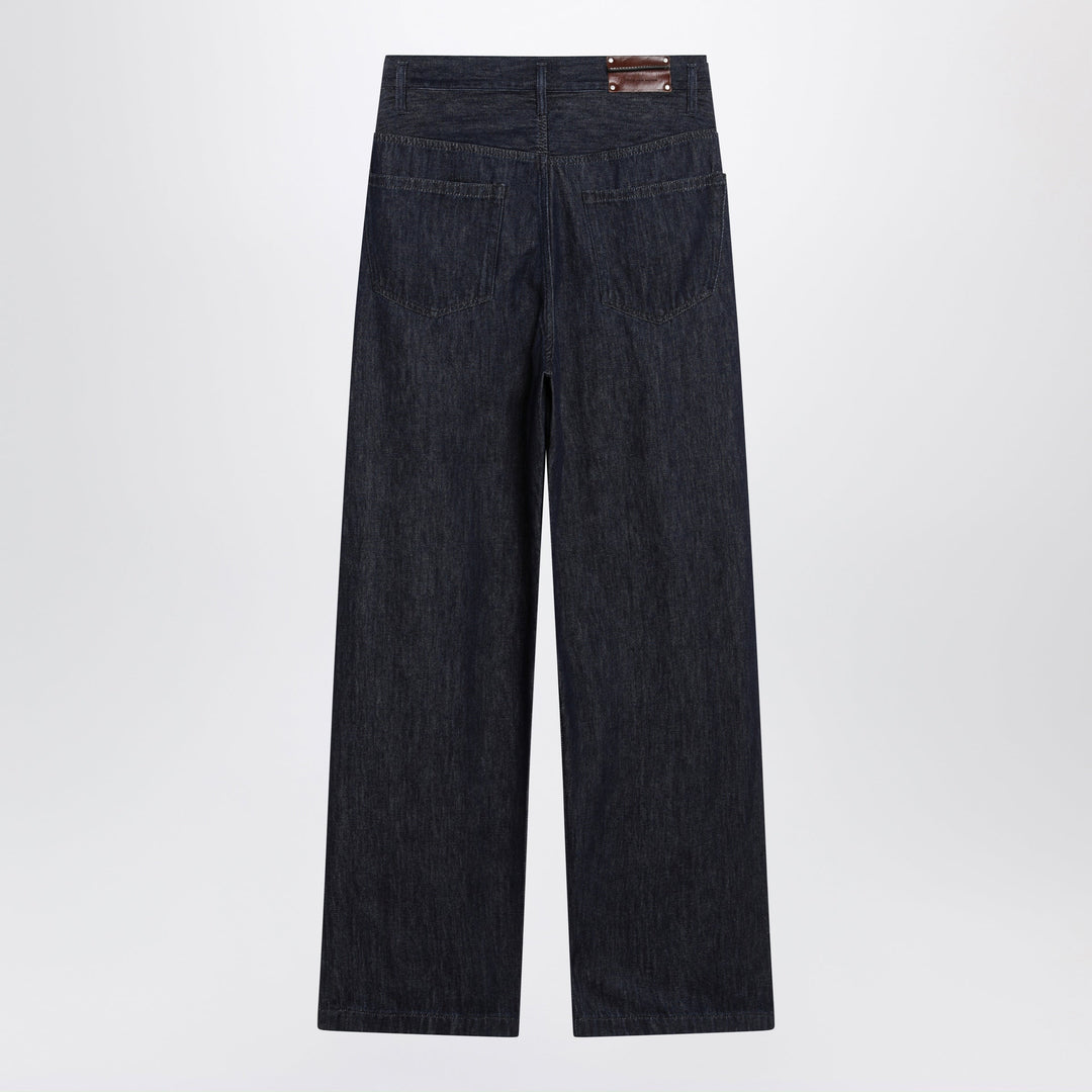 Dries Van Noten Pants - Blue | 96fee60dbbe99a859e7de846f68c5859a1d8aa23