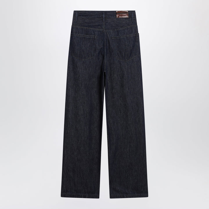 Dries Van Noten Pants - Blue | 96fee60dbbe99a859e7de846f68c5859a1d8aa23