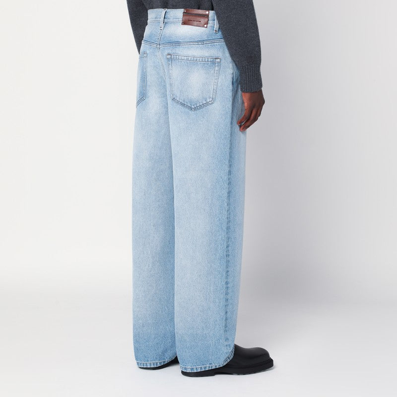 Dries Van Noten Pants - Light Blue | 505b51af65e79d5314f73e411ee718d7f50d594d