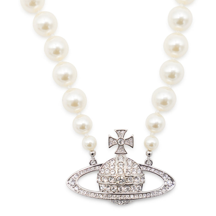 Vivienne Westwood Bijoux - PLATINUM/CREAM/CRYSTAL | 0df8772de32900929edb7d3169d49985980bb145