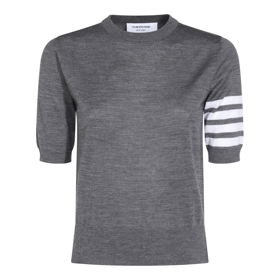 Thom Browne Sweaters - MED GREY | 56477508bd6e811c5e250d6f201aac7fdffe604a