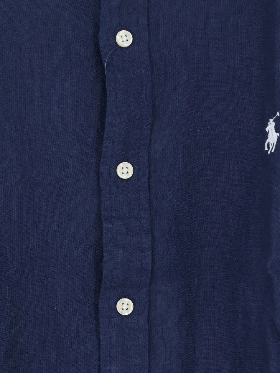 Polo Ralph Lauren Shirts - NEWPORT NAVY W  WHITE PP | a8fd344717220b67080030443dd928bfcc1b0c5b