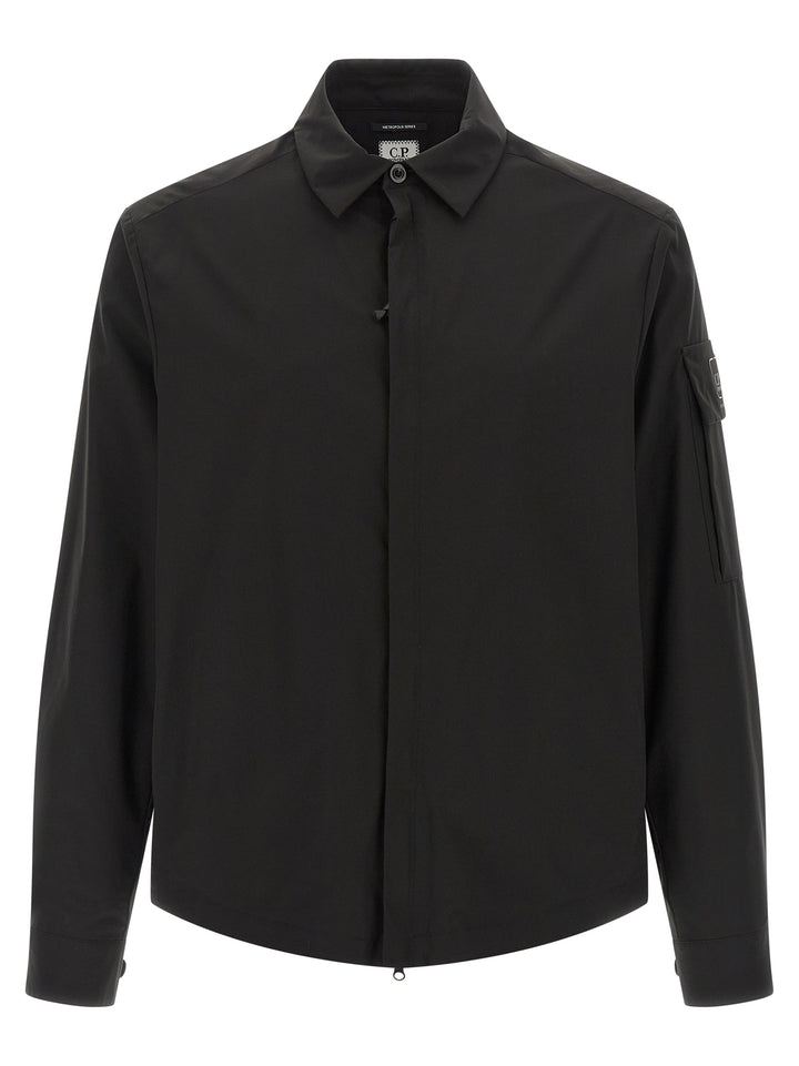 C.P. Company The Metropolis Series Shirt and Blouse - Black | 54e9f62b67445da246ef0beb3acd596dd04af964