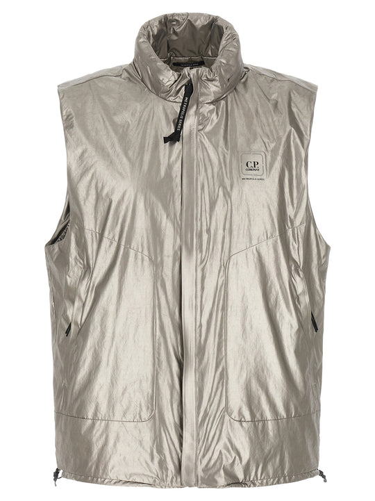 The Metropolis Series Gilet Silver