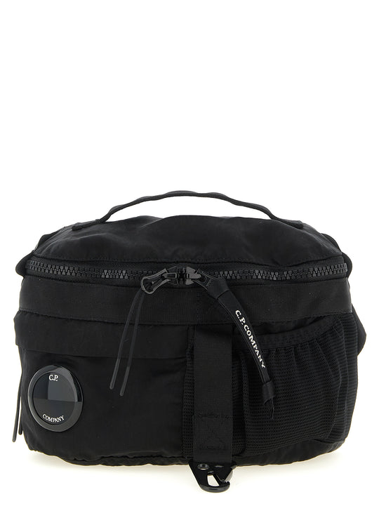 Nylon B Fanny Pack Crossbody Bags Black