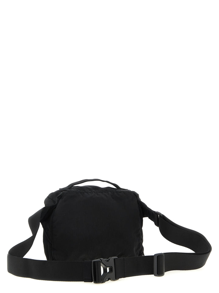 C.P. Company Nylon B Fanny Pack Crossbody Bags - Black | 47632599b2015befb11220226859709a494cff7a