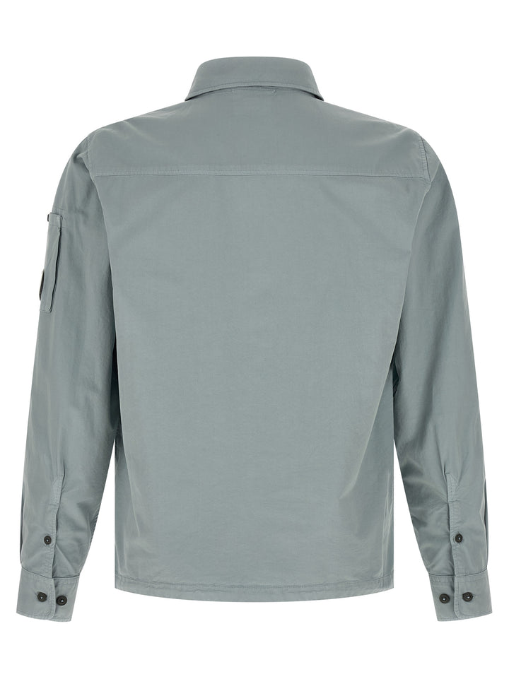 C.P. Company Lente Shirt and Blouse - Light Blue | f8f6d834abd2bbb5d82373abe111925e7b9e2743