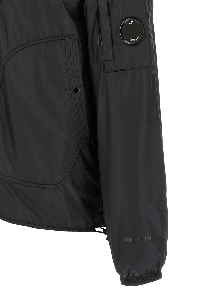 C.P. Company Nada Shield Puffer Jackets - Black | f8e4638069c6d8d87095ce6e21b488e8b9f2954a