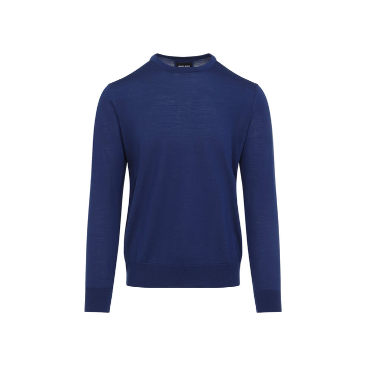 Giorgio Armani Sweater - Blue | 5440244929e00e51b7c93cd1ce2cb5c1e71d2bca