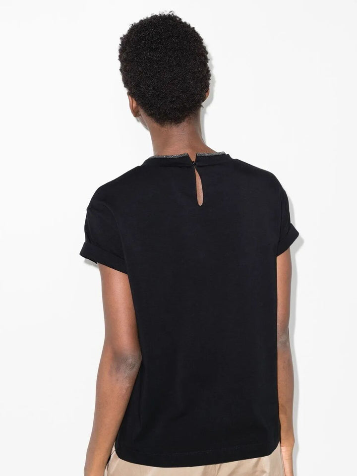 Brunello Cucinelli T-shirts - Black | feabf74e4fb0ce859fe0c8160764efcee9dc600e