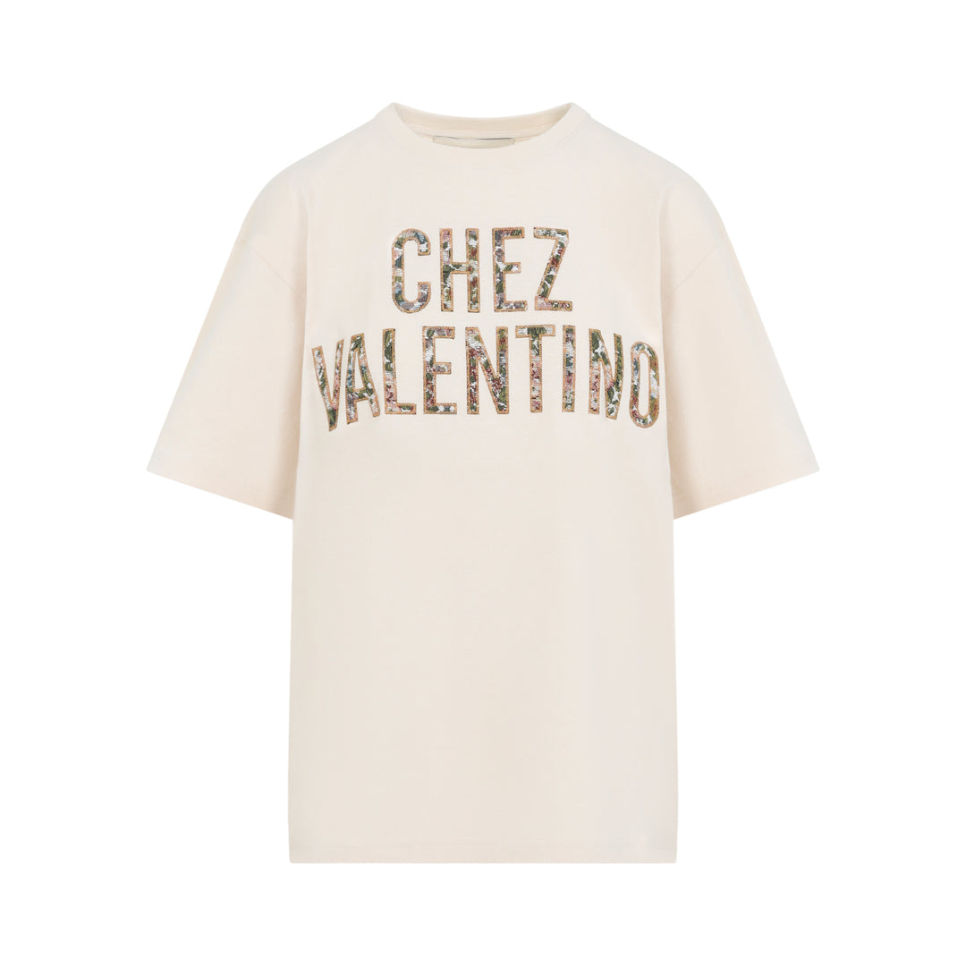 Valentino T-shirts - Nude & Neutrals | 0ffeac21d0644db82a763b33bdc0e4d1f961a1e5