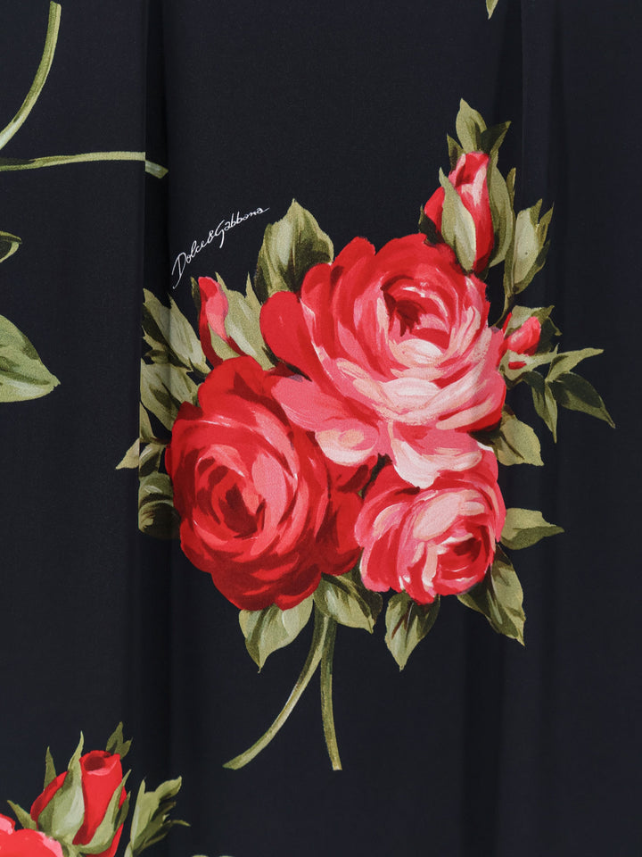 Dolce & Gabbana Dresses - BOUQUET ROSE NERO | 8f9a7e2b181e9bd35bc84df54b82d56f072d0d51