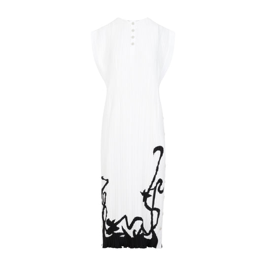 Midi Dresses White