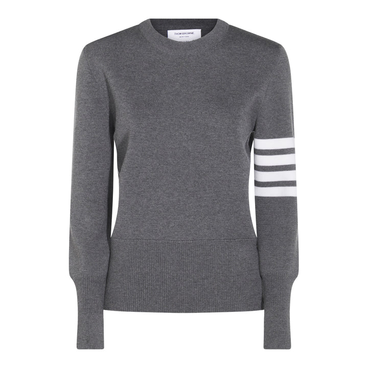 Thom Browne Sweaters - MED GREY | 304ad139b8267c8738bc5517085a6a753385ccfb