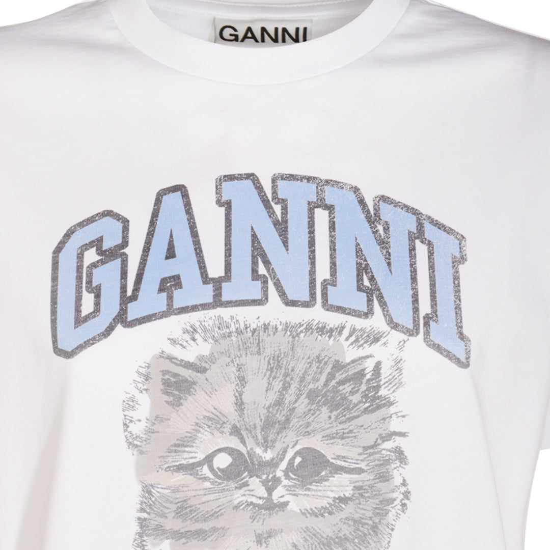 Ganni T-shirts and Polos - Light and natural | 7ce98f4b7381ef3deefdedade0d9ac81e4c0d421