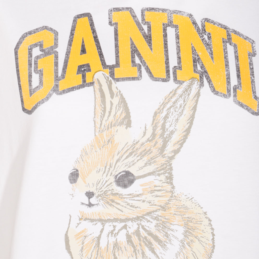 Ganni T-shirts and Polos - Light and natural | 8980fab4f74408405239739848ec4c94146c45a8