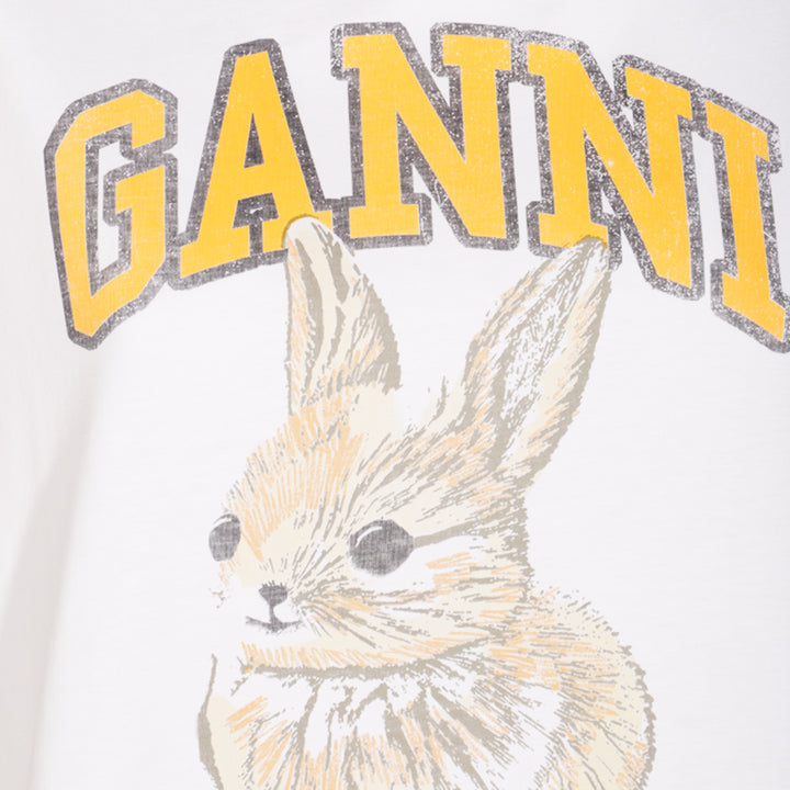 Ganni T-shirts and Polos - Light and natural | 8980fab4f74408405239739848ec4c94146c45a8