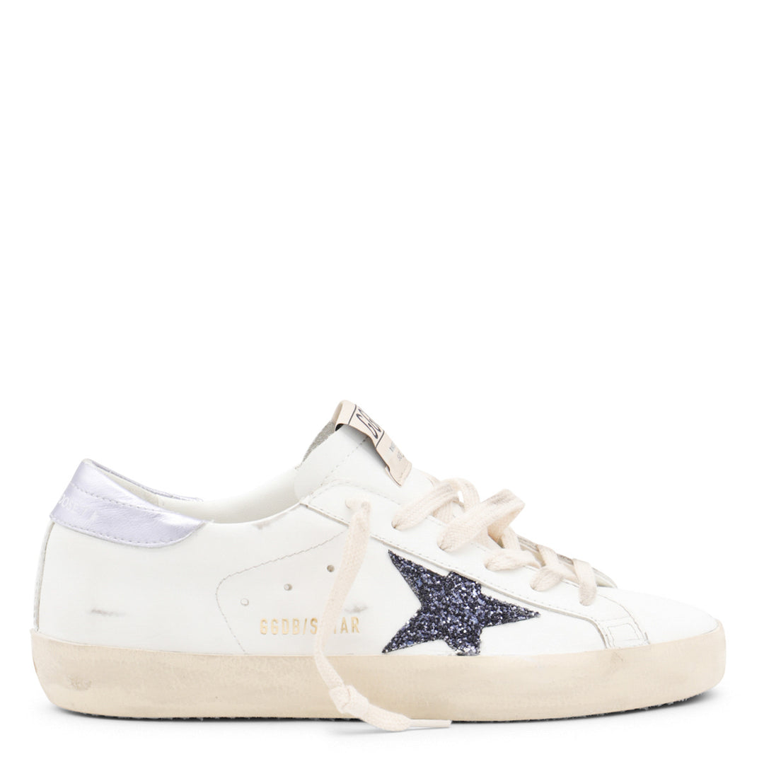 Golden Goose Sneakers - WHITE/BLACK/GLICINE | fbac526b9313b029bdd09a2850203e7fe8650f31