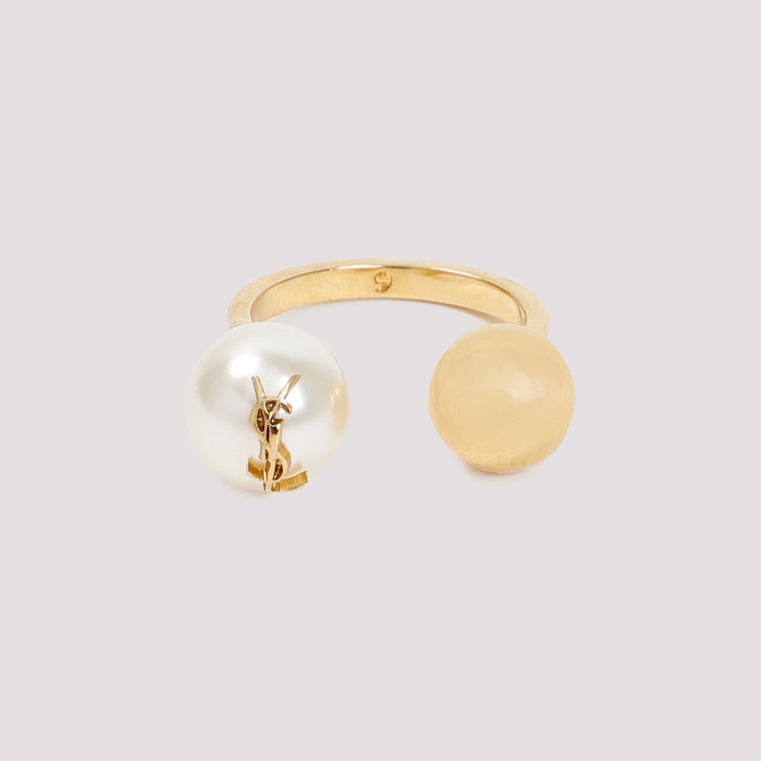 Saint Laurent Rings - Metallic | ef1af8185fd2de66e1d63e6d9b925f7449112423