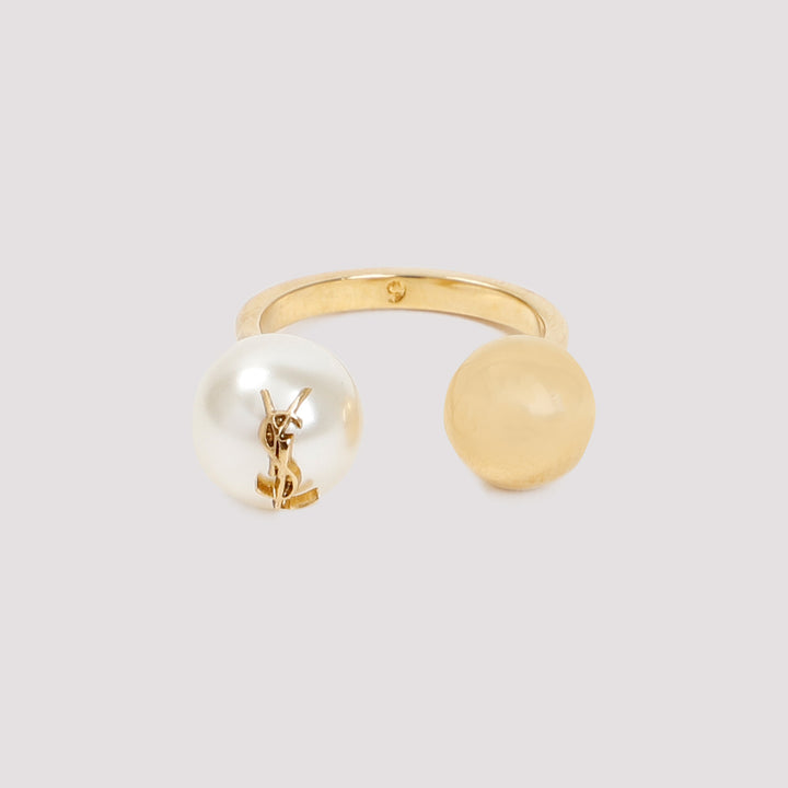 Saint Laurent Rings - Metallic | ef1af8185fd2de66e1d63e6d9b925f7449112423