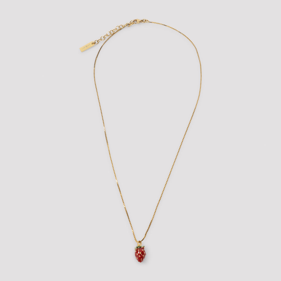 Saint Laurent Necklaces - Metallic | fb55b0fb9472414ab8820ce63047ec325ac4d464