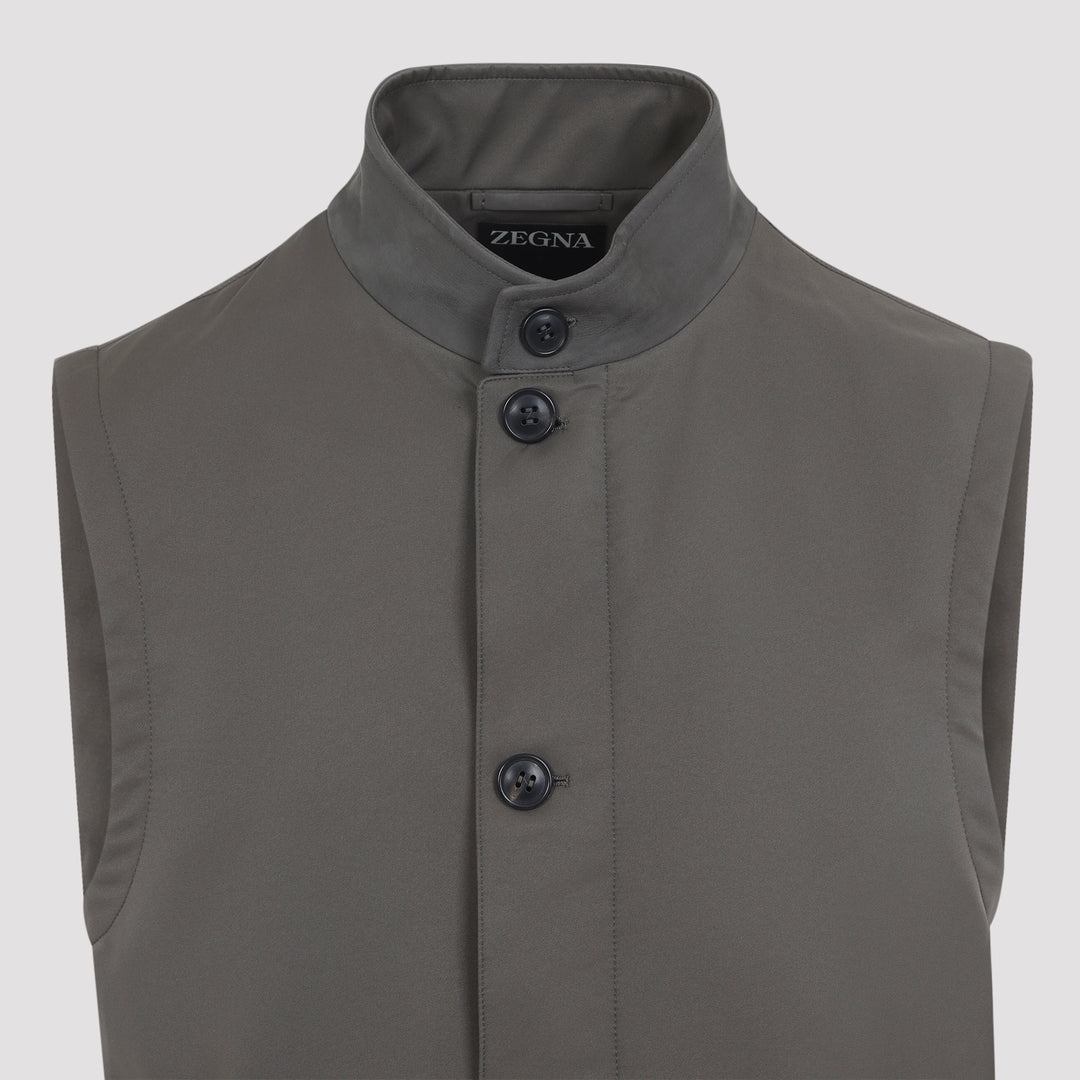 Zegna Gilet - Grey | b2ab92843e8a96cc894ffcb4159149a2fe4670bf