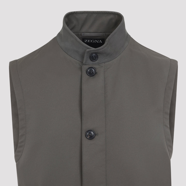 Zegna Gilet - Grey | b2ab92843e8a96cc894ffcb4159149a2fe4670bf