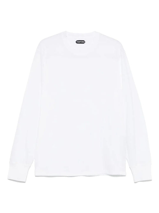 Long-Sleeve Crew Neck T-Shirt