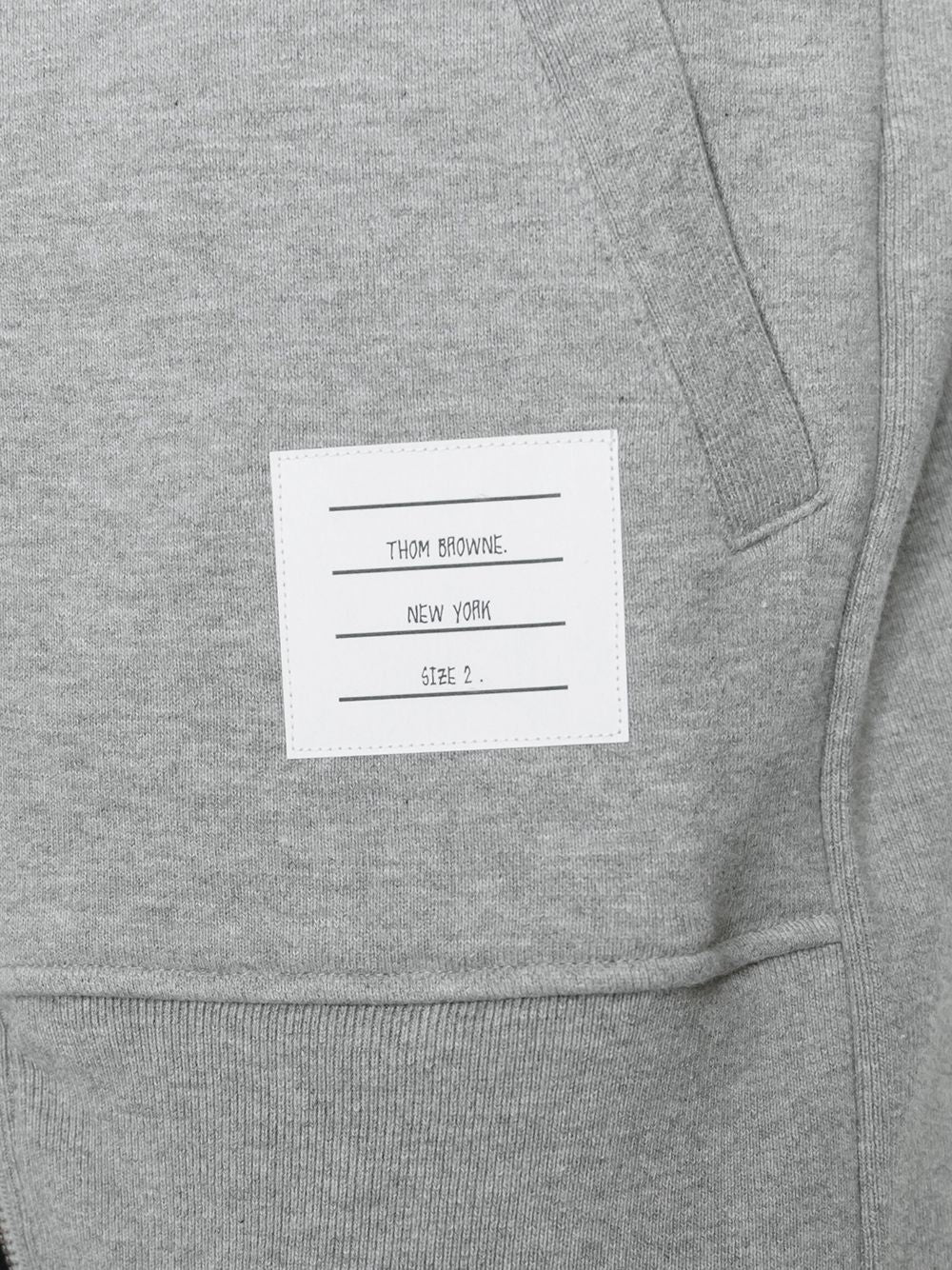 Thom Browne Full zip - Grey | 68c6ecc7e3d0450c77d190d18ca9c235cfd2b22d