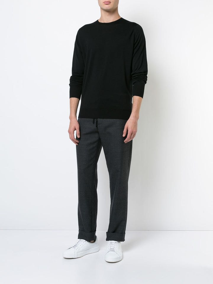 John Smedley Pullover - Black | fb06fe965285f4167a3cc97fe470c26f394a6933