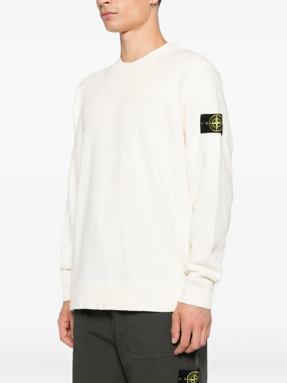 Stone Island Round neck - Nude & Neutrals | 5e3fc0bd67824735bc08f66fbf2329d9a5b8b0b8