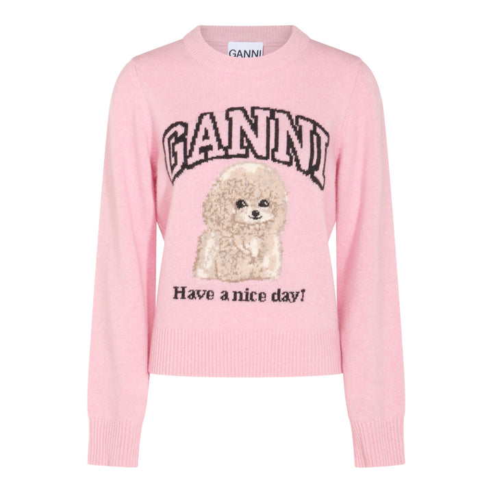 Ganni Sweaters - Light and natural | 6e931616da3fe2c279325a9052823f5fde4ad40b